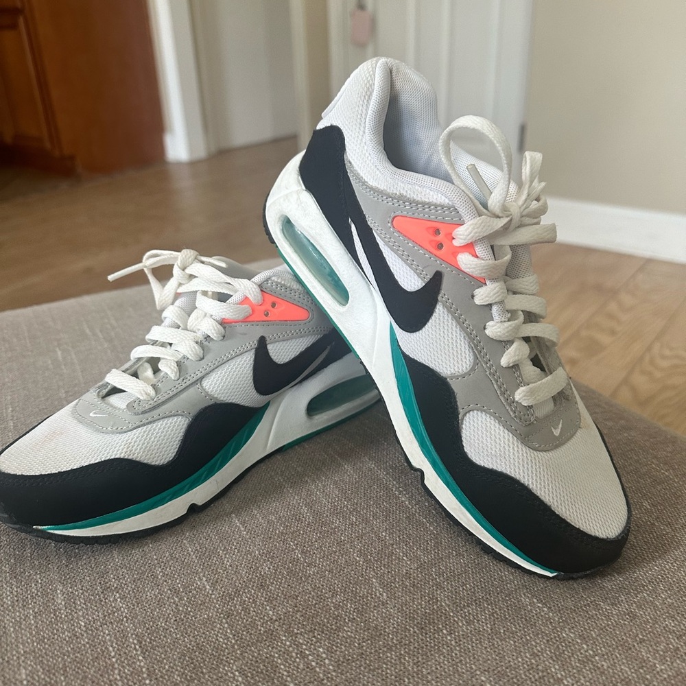 Nike Air Max Correlate Mango Sneakers White Black Womens Size 7